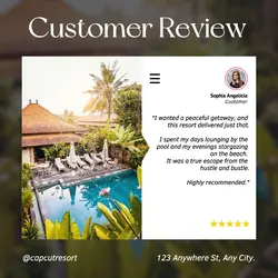 Other Industry Customer Review Instagram Post