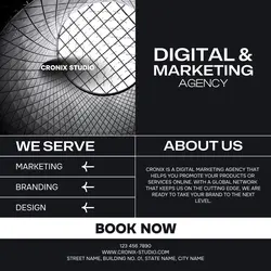 Modern Digital Marketing Instagram Post