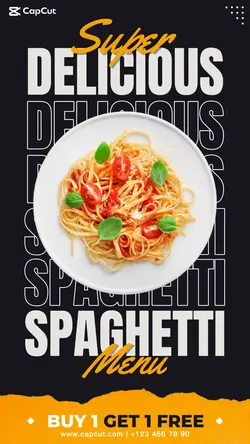 Spaghetti Promotion Instagram Stories