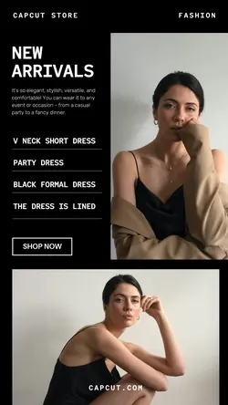 New Fashion Dress Product Display Instagram Story