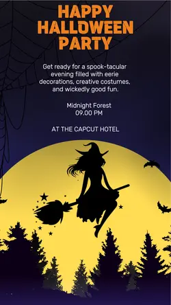HELLOWEEN EVENT INVITATION FOR INSTAGRAM POST
