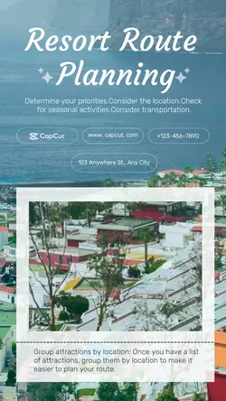 Travel& Resort Route Planning  Branding