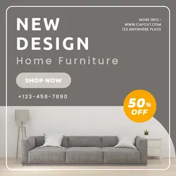 New Design Home Furniture Instagram Post