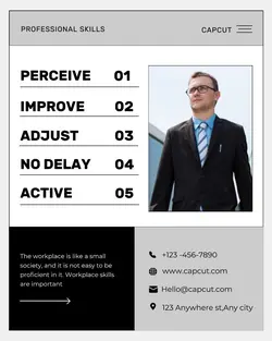 Business Biographical notes Themed event modern 
