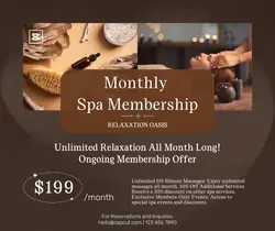 Personal Care Spa Promotion Brown Facebook Post 