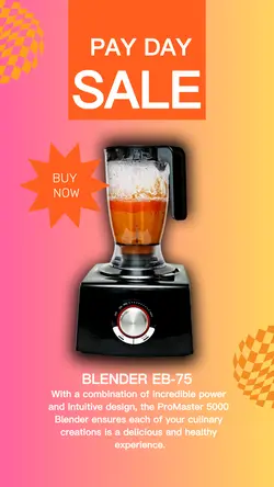Electornics Blender PayDay
