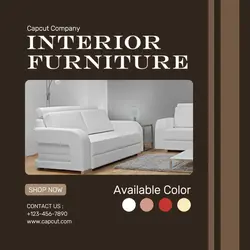 Interior Furniture Product Instagram Post