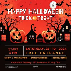 Halloween Invitation Party
