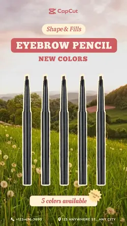 Beauty Trial Effect Eyebrow Pencil Retro