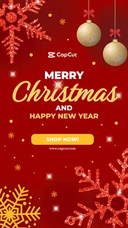 Red Christmas Template