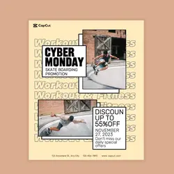 Cyber Monday Workout & Fitness skate Introduction