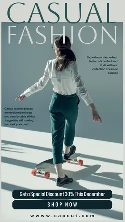 Modern Casual Fashion Instagram Story