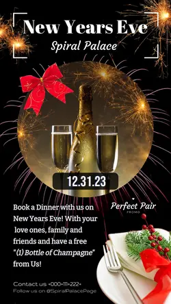 New Year - Dinner Date Promo