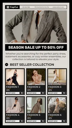 Season Sale Fashion 7 Multi-product Image