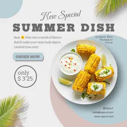 food and brevery special summer instagram feed