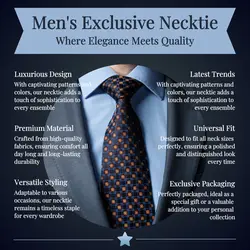 E-commerce Product Callout Fashion Men's Necktie