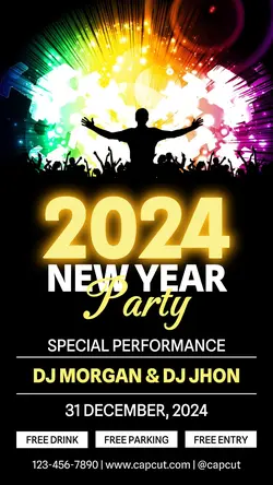 Other Industries 2024 New Year Party Promotion