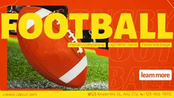 Workout & Fitness FOOTBALL Commercial Sporty