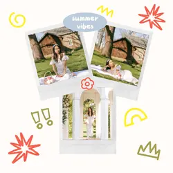 Non-Marketing Photo Collage Scrapbook Instagram Post