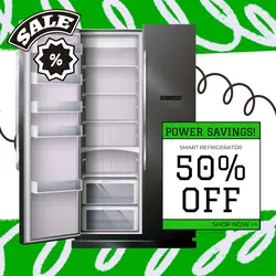 E-Commerce Electronics Hero Image Smart Ref Green