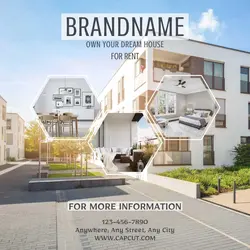 Real Estate For Rent Introduction Instagram Post