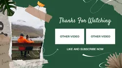 Non-marketing Youtube End Screen Vlog