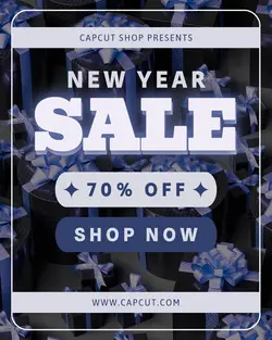 New Year Sale Poster