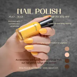 Beauty Nail Polish Promotion Instagram Post
