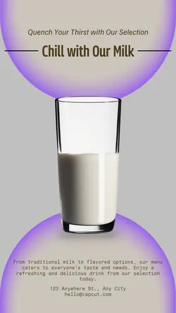 Foods & Beverage Menu