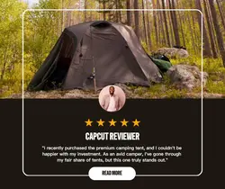 Other Industries Camping Tent Facebook Post