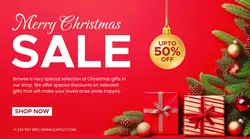 Christmas Sales Promotion Facebook Ads