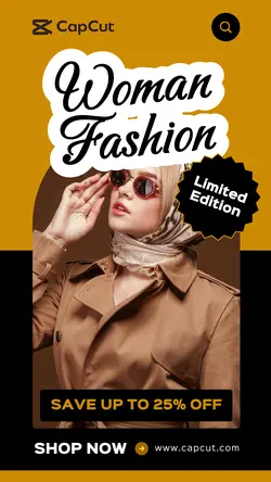 Woman Fashion Promotion Instagram Story