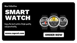 New Collection Smart Watch Promotion