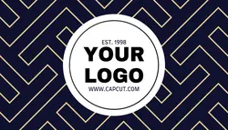 Minimalist Basic Company Business Card