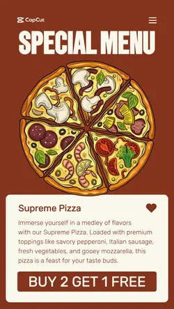 Food This Week Special Menu Tiktok Post