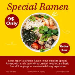 Special Ramen Instagram Post