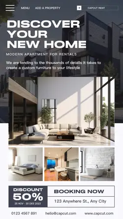 Real Estate Rental Discount Instagram story