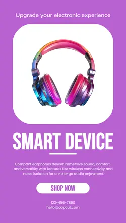 Electronic Product Display Tiktok Post