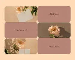 Non-Marketing Photo Collage Minimalist Aesthetic