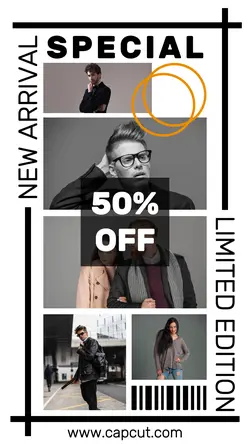 5 Multi-Product Fashion Promotion - minimalist Style