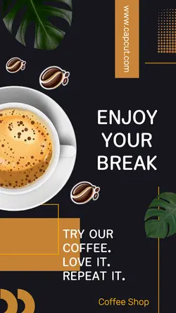 Coffee Product Display Instagram Post