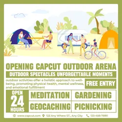 Sport Outdoor Arena Opening Instagram Post