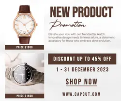 Watch Promotion Facebook Post