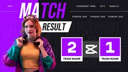 Gaming - Match Result Banner