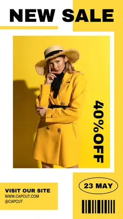 New Sale Fashion Template Instagram Story