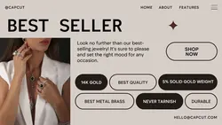 Fashion Jewerly Best Seller Product Display Youtube Thumbnail