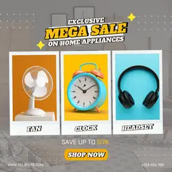 Home Appliances - Mega Sale