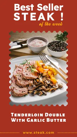 Food and Beverage Menu Steak Tiktok