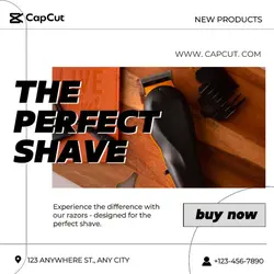 Beauty&Personal care&Shaver display Minimalist