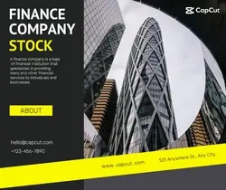 Financial& company Stocks Minimalist